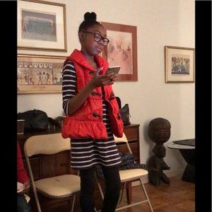 Nautica Toggle Puffer Vest, Girls Sz 10